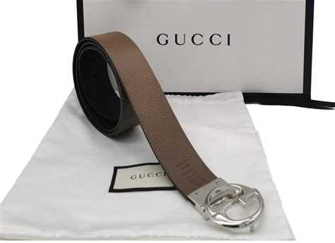 cintura gucci uomo marrone|Gucci.